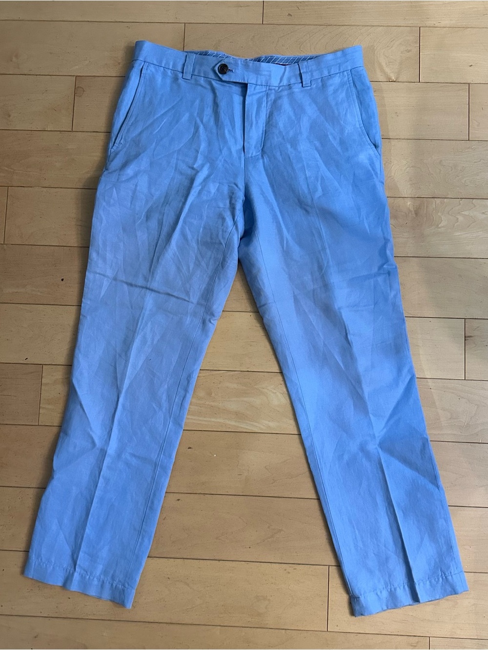 Brooks Brothers Men's Chinos Made With Baird McNutt Irish Linen Size 32